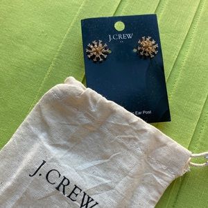 Darling J Crew “snowflake” earrings!